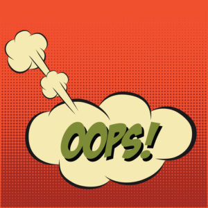 Speech Bubble in Pop-Art Style, with message " OOPS" | MiddleWeb