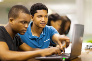 African,College,Students,Using,Laptop,Together | MiddleWeb