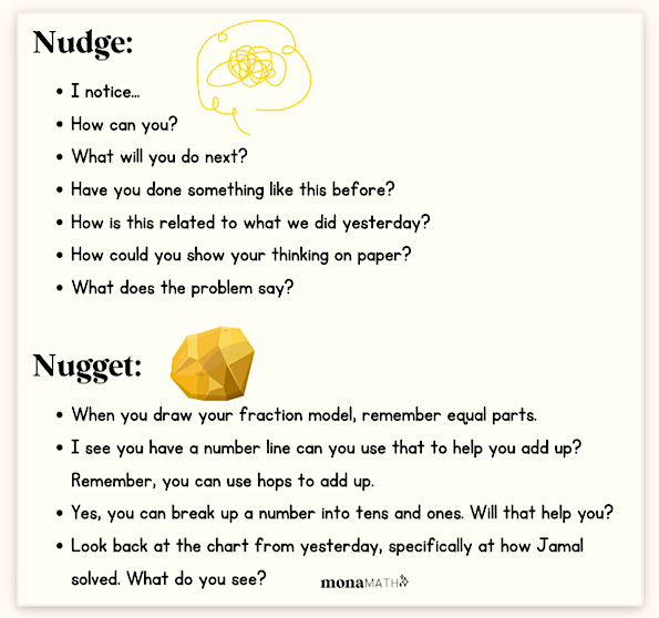Mona-nudge and nugget | MiddleWeb